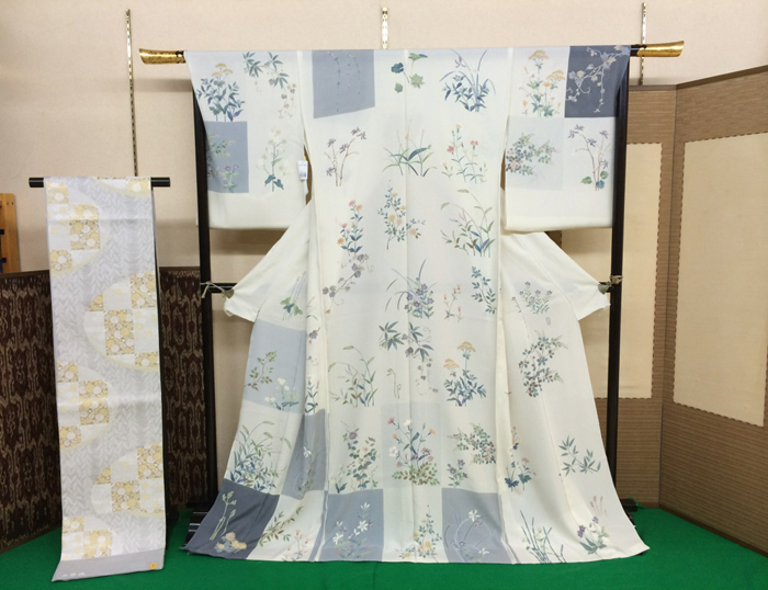 夏着物！有名作家、田村哲彦氏の訪問着です。 - 御福まつかわやの大