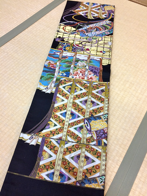 センス溢れる白綾苑大庭の逸品袋帯が一点のみ入荷！ - 御福まつかわや