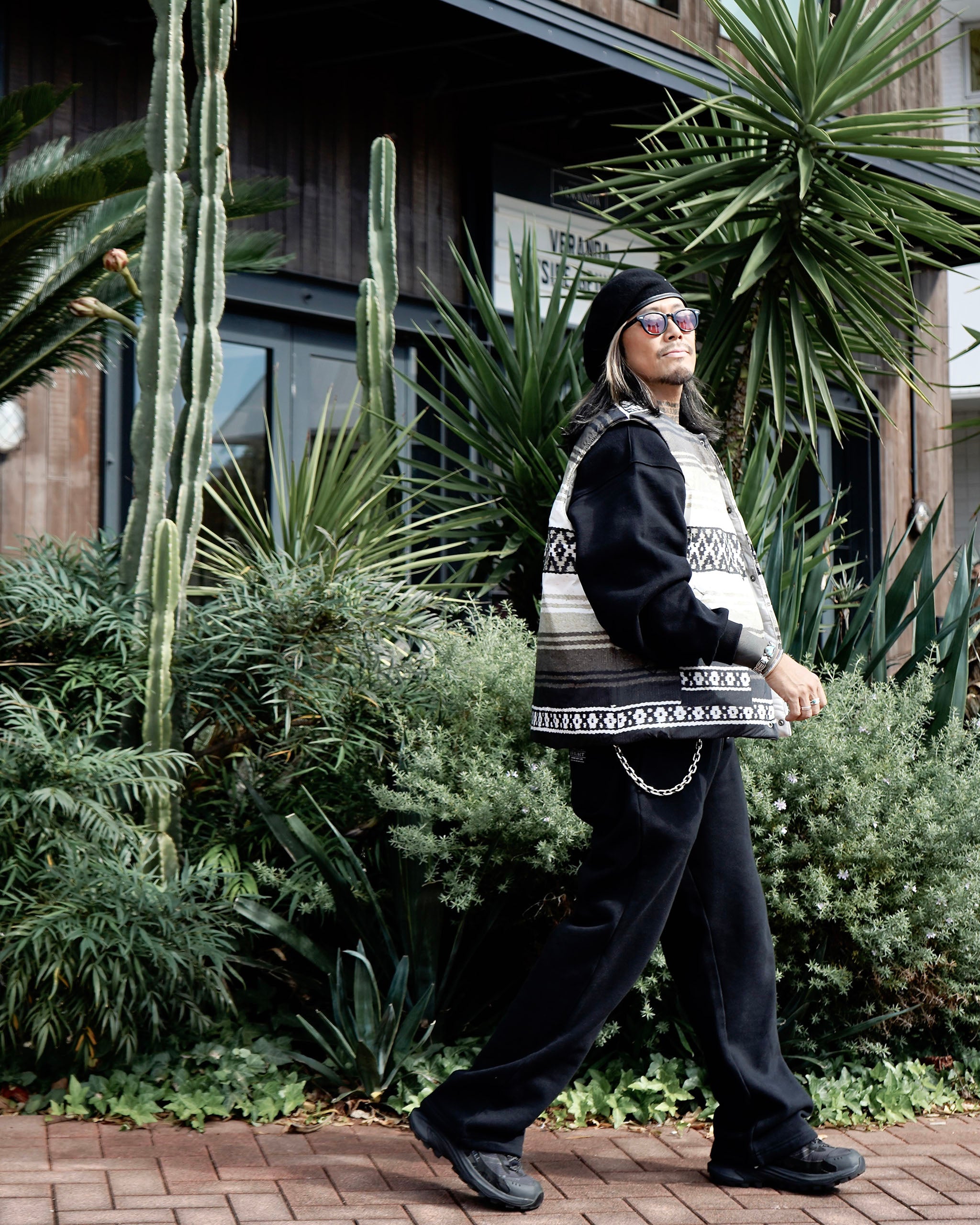 EVILACT MEXICAN RV VEST black | EVILACT (イーブルアクト）Official