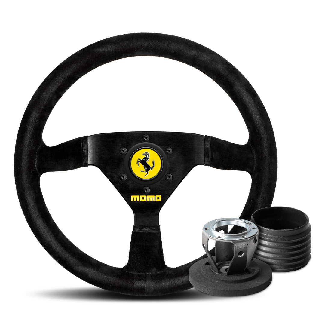 Ferrari 348 Challenge MOMO Mod. 69 Steering Wheel & Hub Adapter Boss K