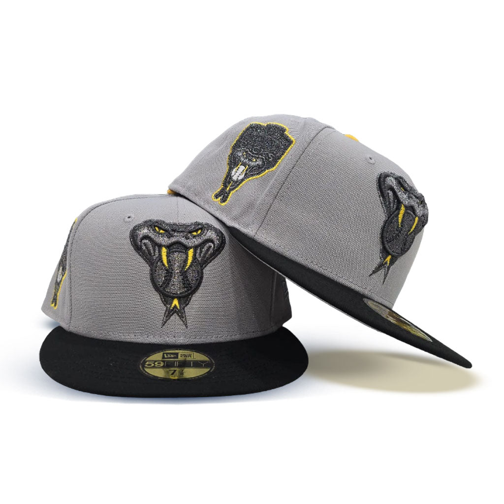 Gray Script Arizona Diamondbacks 1998 Inaugural Season Fitted Hat