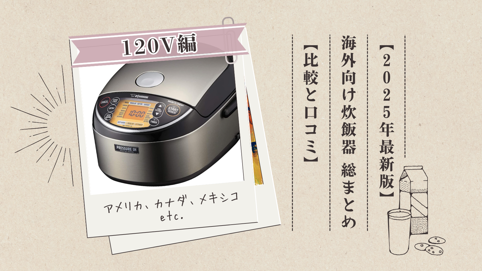 象印 NS-ZCC10 炊飯器 5.5合 海外向け 【公式通販】