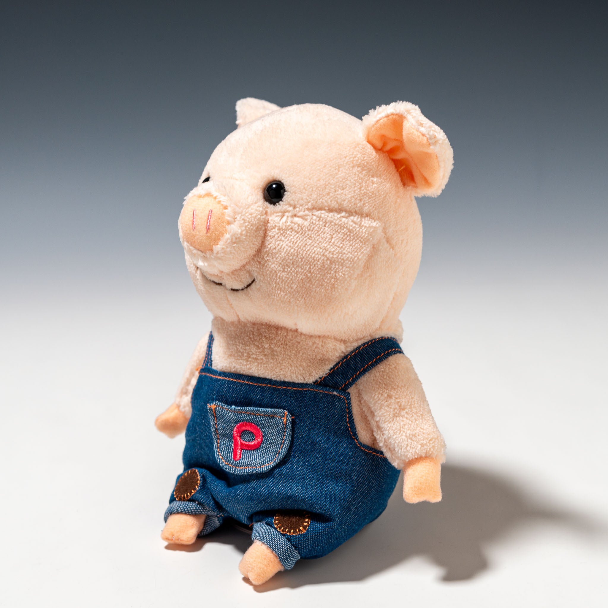 内藤デザイン研究所 ぬいぐるみ ぷーとん おでかけデニム Mサイズ・S