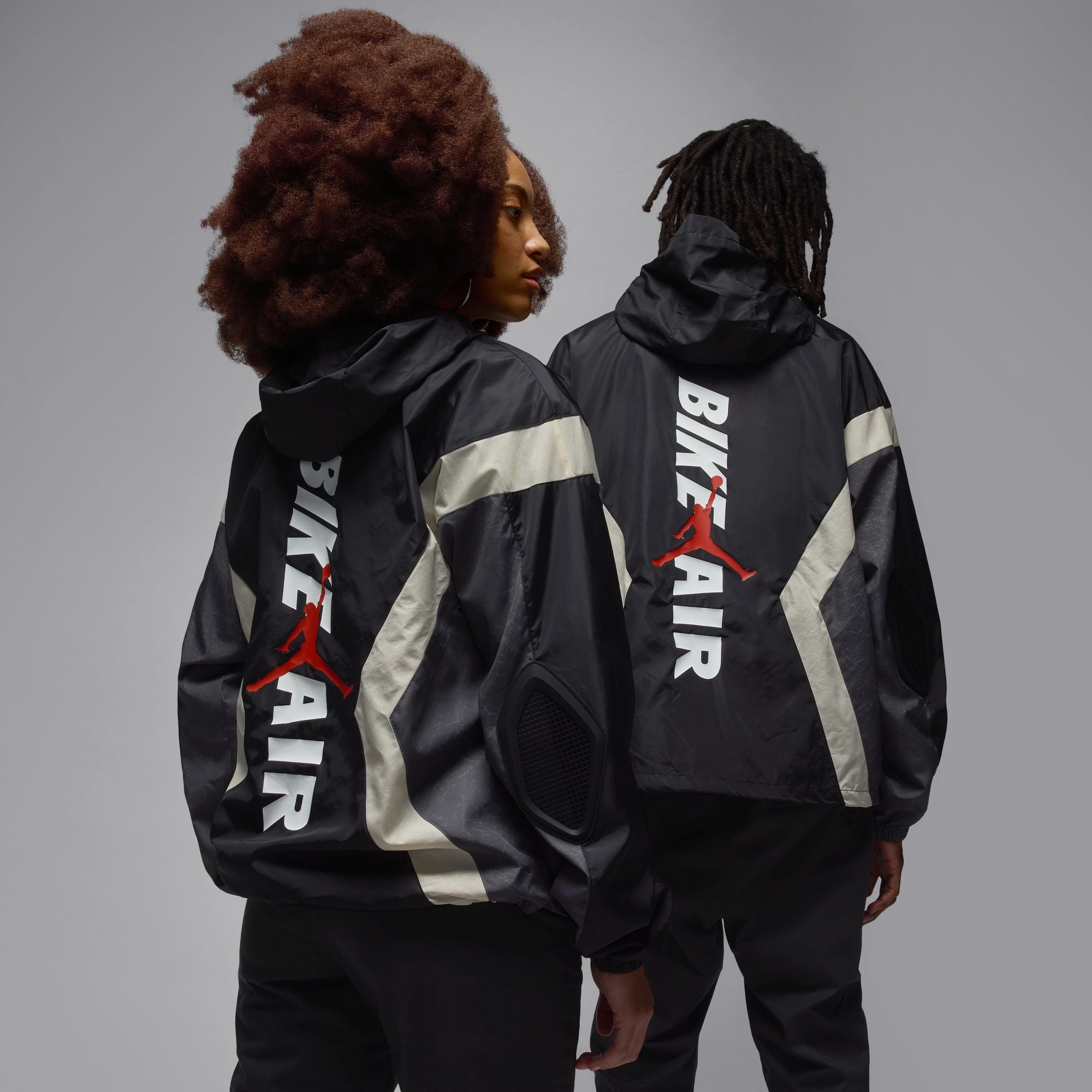 Air Jordan x Nigel Sylvester Mens Bike Draft Jacket – Extra Butter