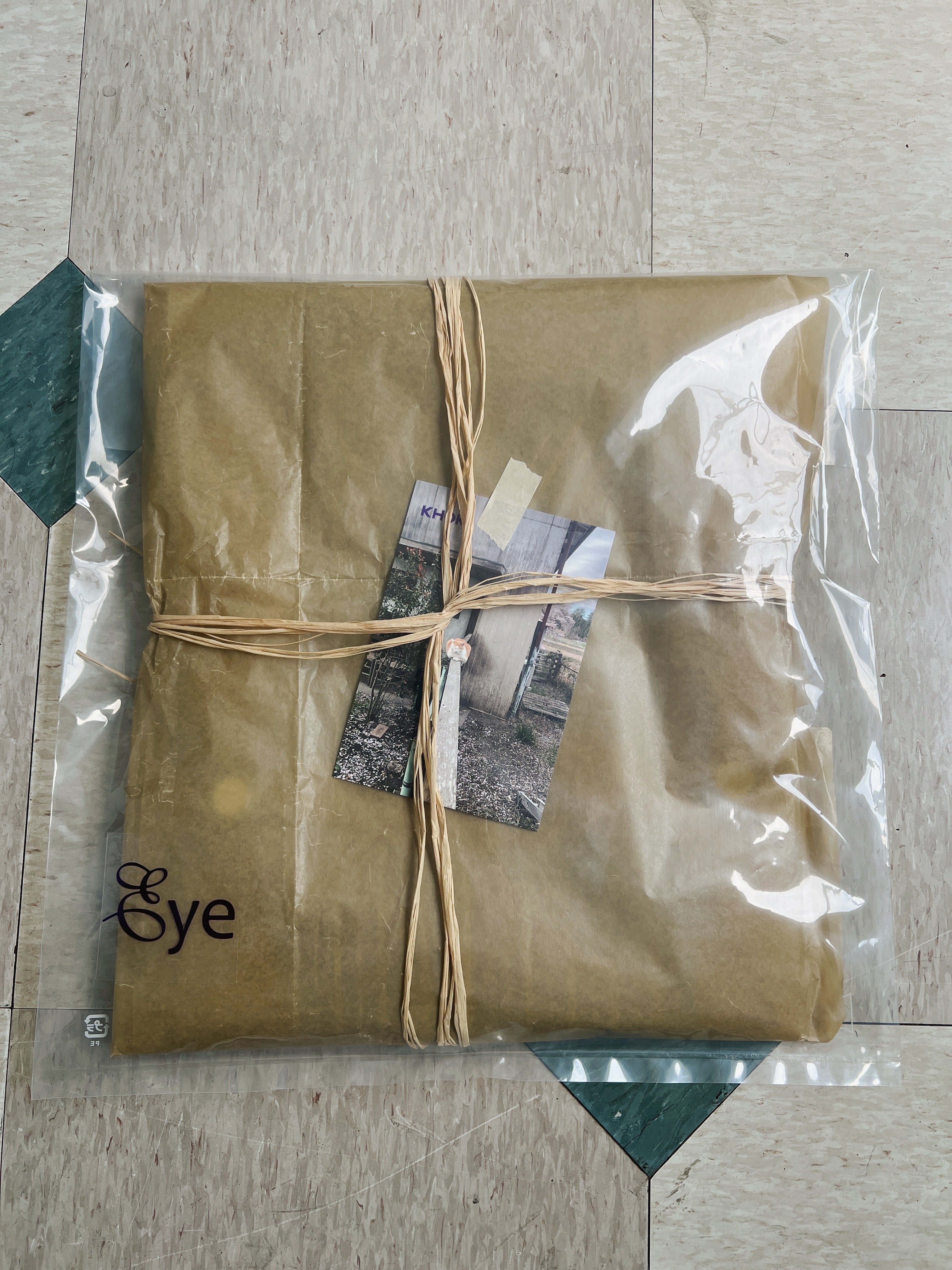 Hand-Patchwork Leather Bag Blue – EYE/KHOKI