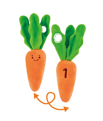 アイアップ公式通販】ぱりぱりにんじん畑 （EC限定：だいこん付き