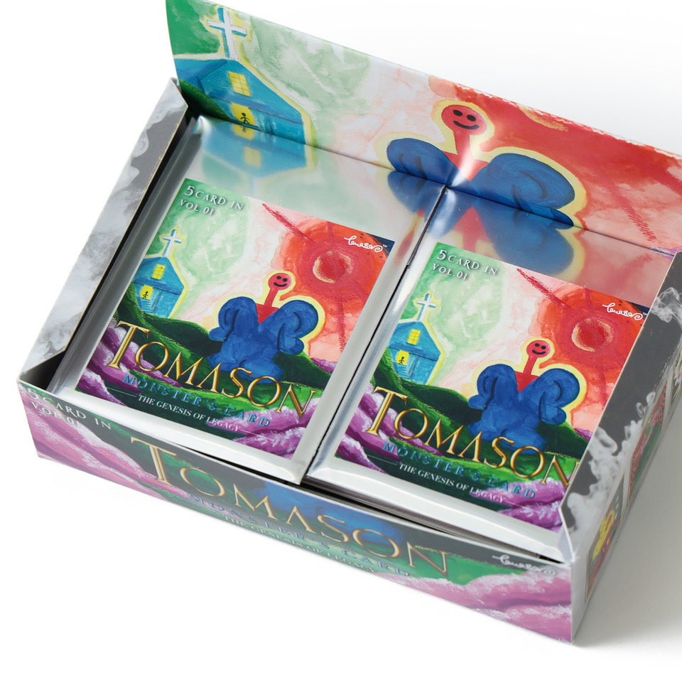TOMASONによるオリジナルトレーディングカード「TOMASON MONSTER'S