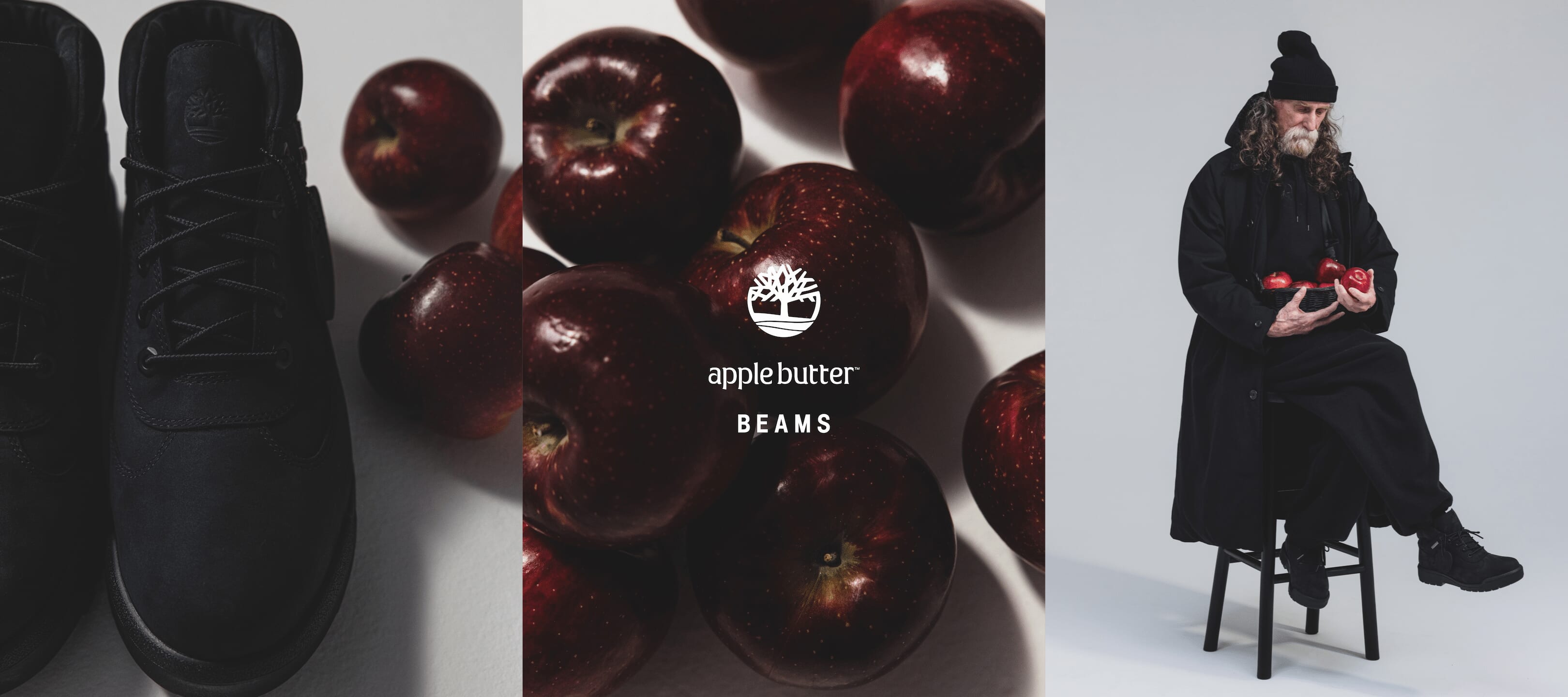 Timberland×APPLE BUTTER STORE×BEAMSのトリプルタッグ。オール