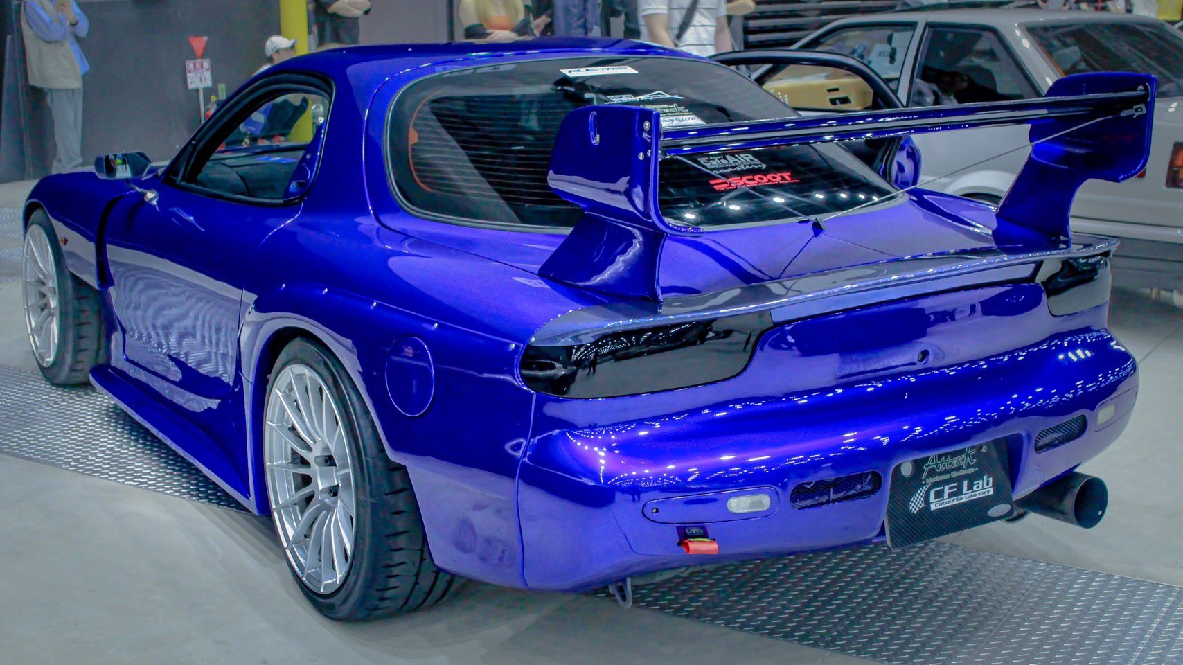 いなぴょん様 ステッカー ホワイト×ブラック 60×230 | CF Lab