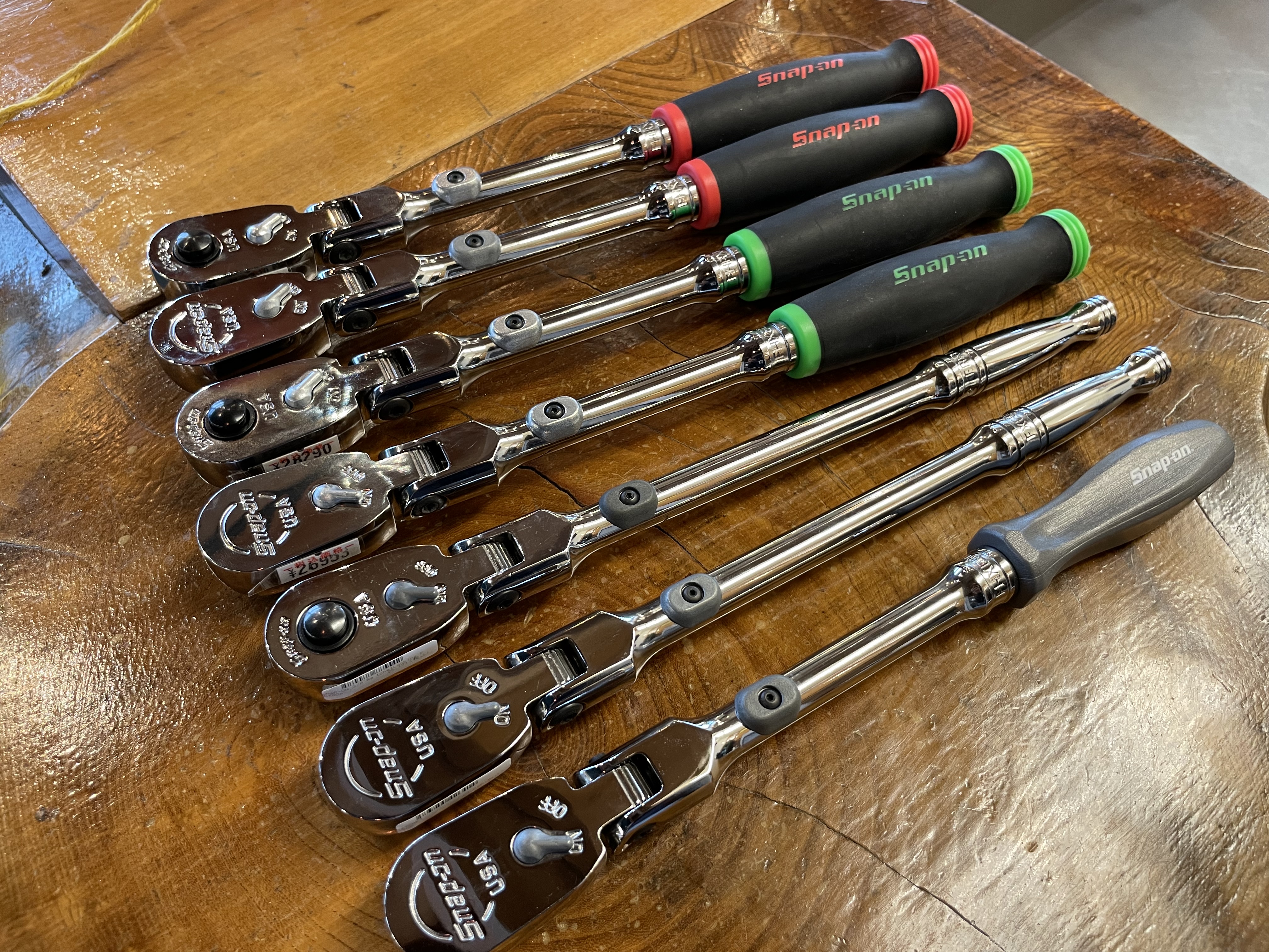 snap-onのフレックスロックラチェット各種あります - ☆工具屋