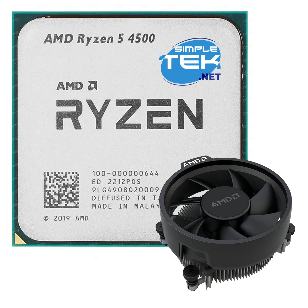 AMD Ryzen 5 7400F AM5 Processor CPU Without Integrated GPU 6C/12T
