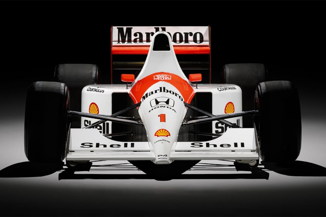 アイルトン・セナ 母国F1ブラジルGP初優勝マシン『MP4/6-1』が