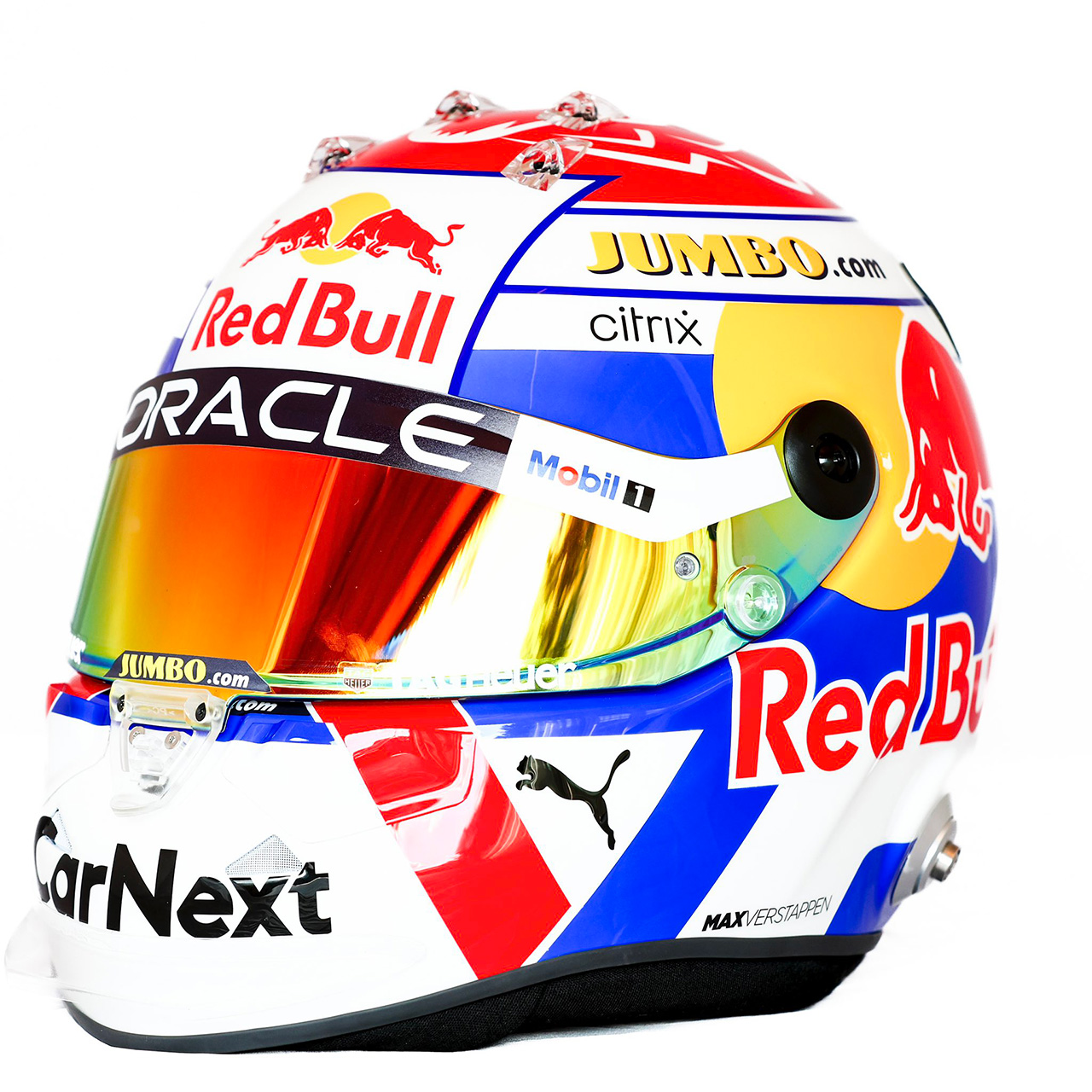 マックス・フェルスタッペン、F1オランダGPで“ヨス仕様”ヘルメット