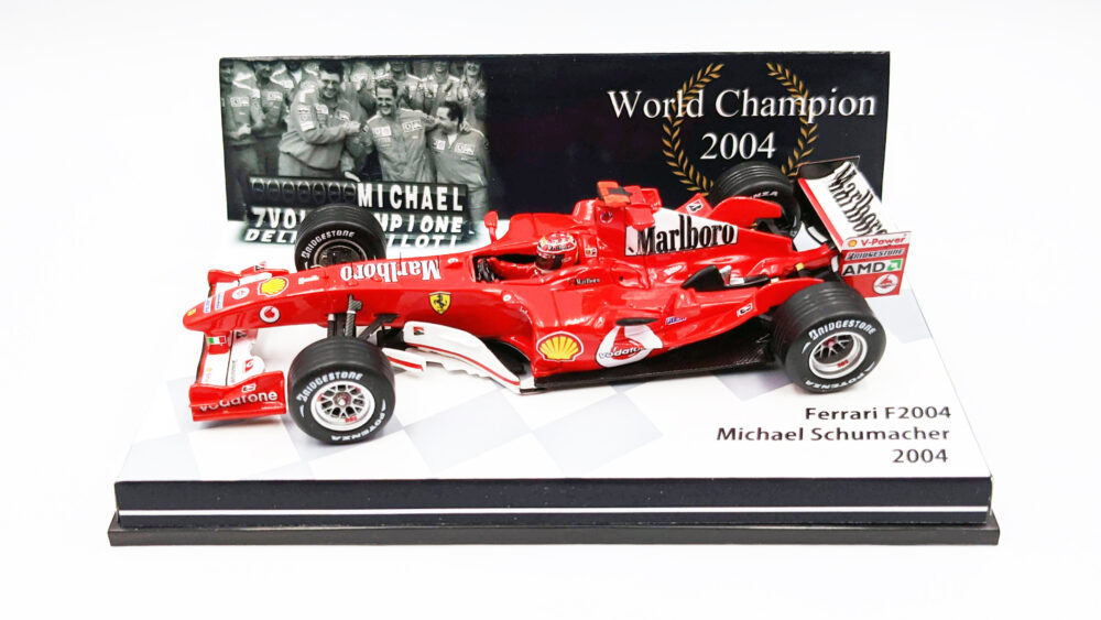 2004年チャンピオン M.シューマッハ | F1ミニカーあれこれ