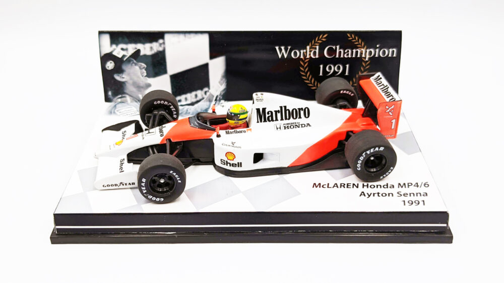 1991年チャンピオン A.セナ | F1ミニカーあれこれ