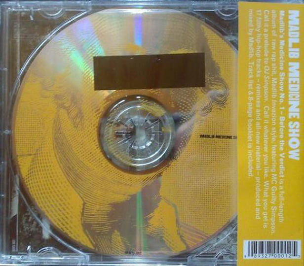 Madlib Medicine Show #1 - Before The Verdict with Guilty Simpson