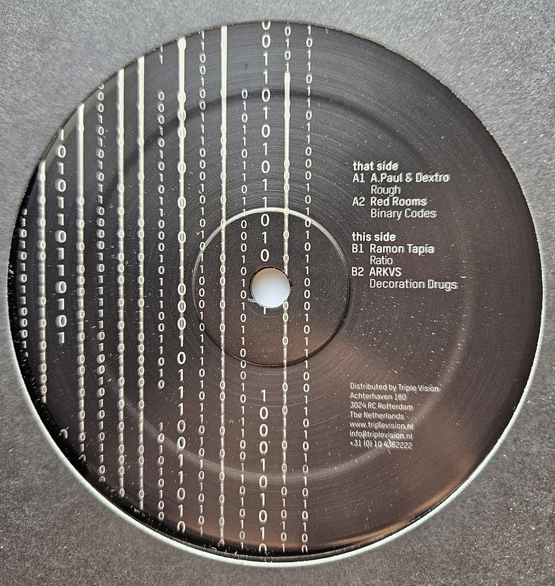 Binary Codes EP | A. Paul & DJ Dextro / Red Rooms / Ramon Tapia