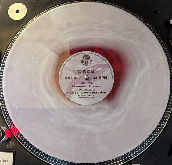 DAT097 Orca - 9 Lives / Love Sensation / Distance / Anyway | Orca