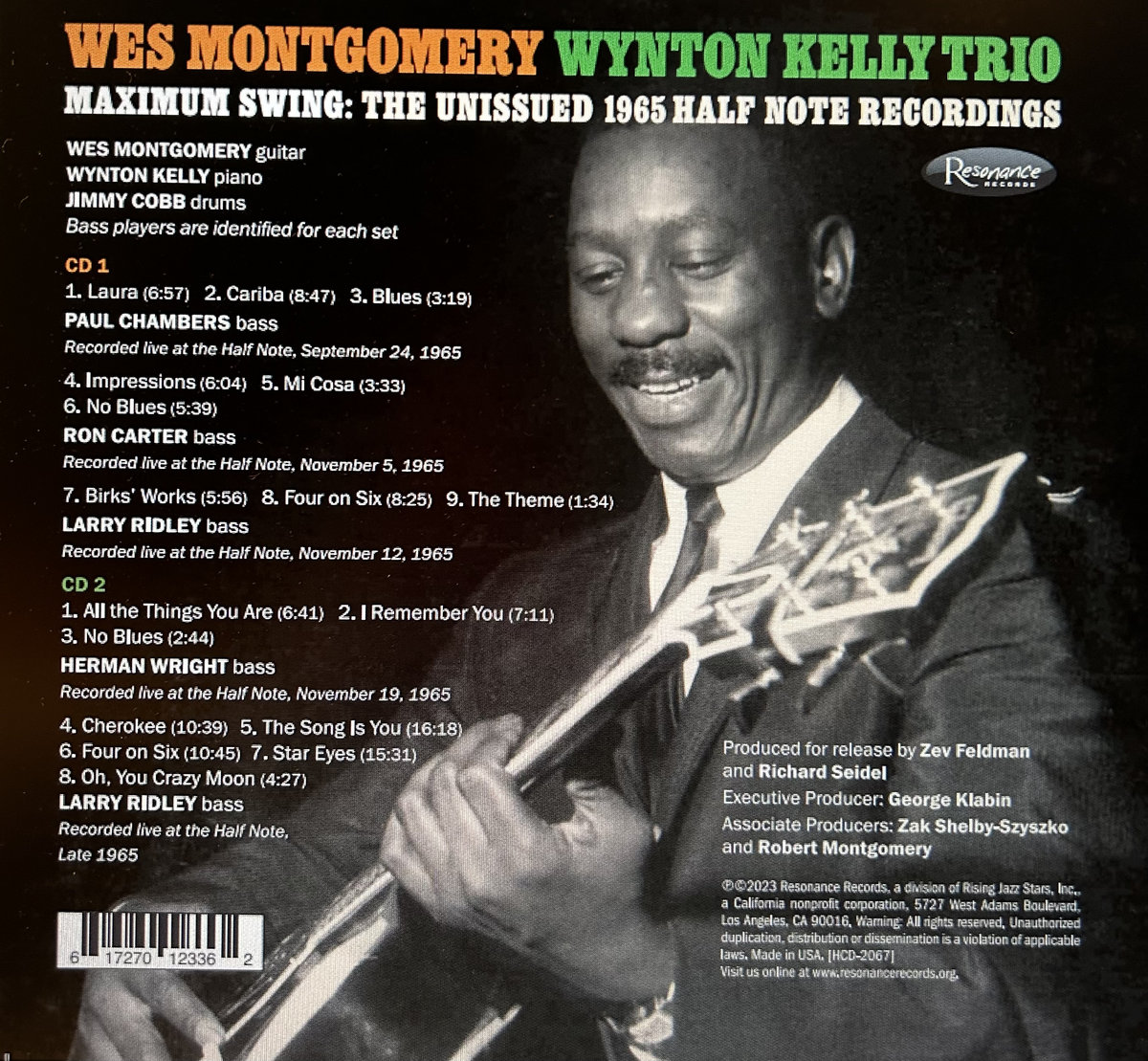 Maximum Swing: The Unissued 1965 Half Note Recordings | Wes Montgomery