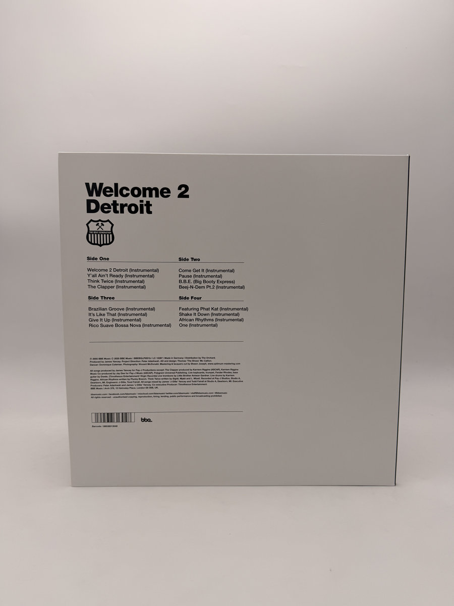 Welcome To Detroit (Instrumentals) | Jay Dee aka J Dilla | J Dilla