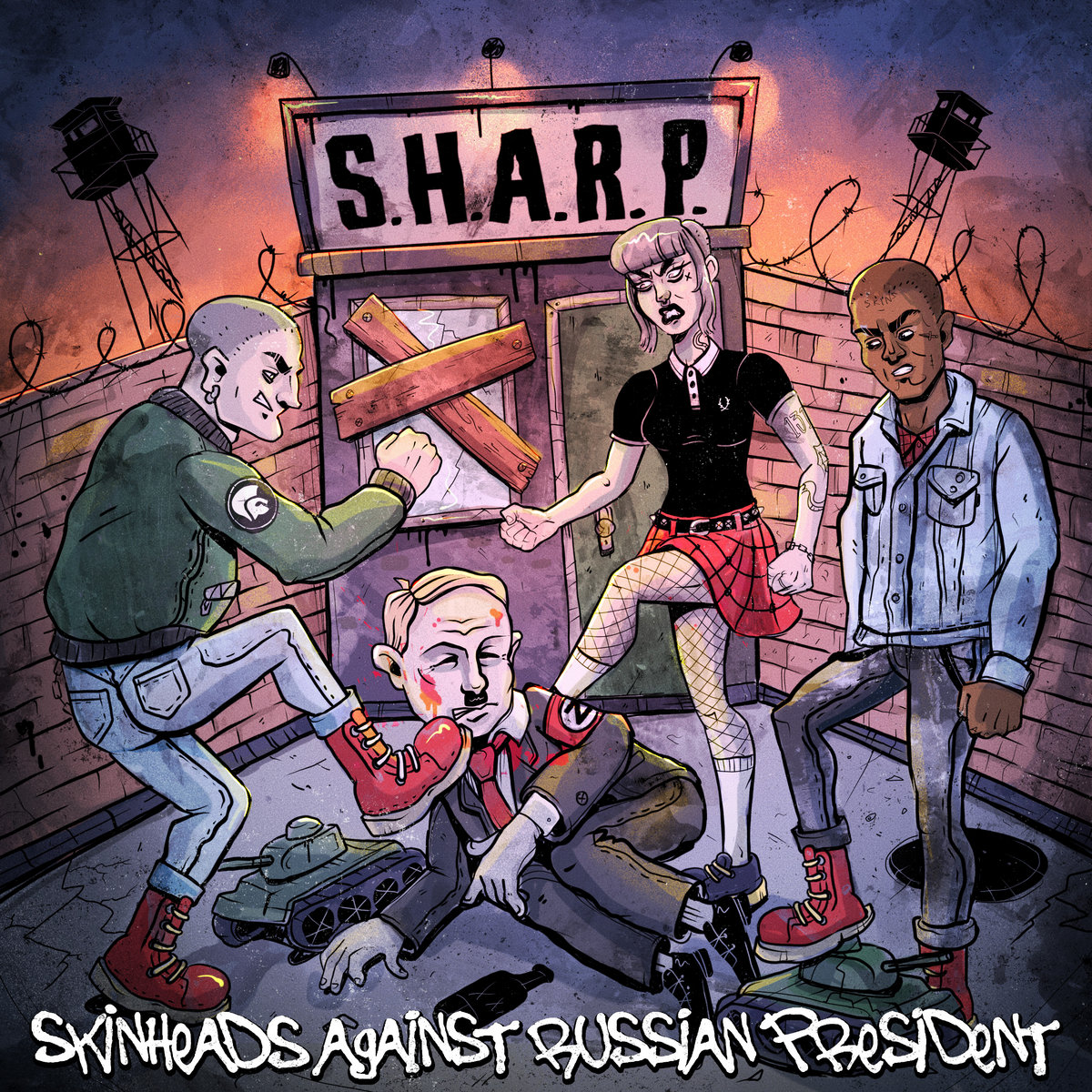 S.H.A.R.P. (Skinheads Against Russian President) | Black Square