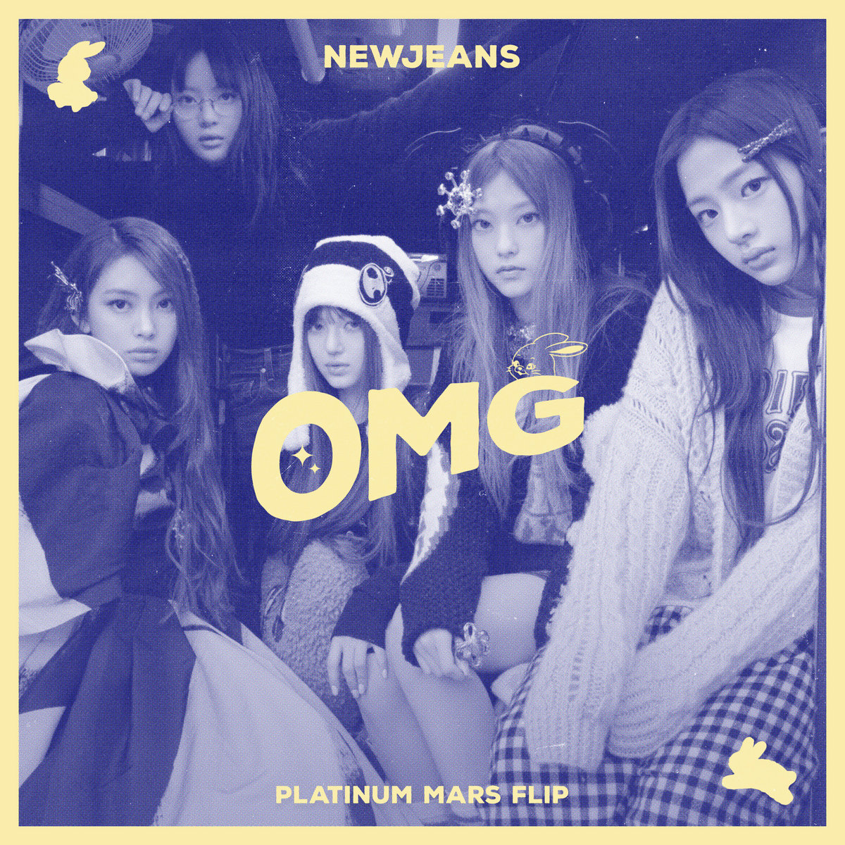NEWJEANS, OMG - PLATINUM MARS FLIP | PLATINUM MARS