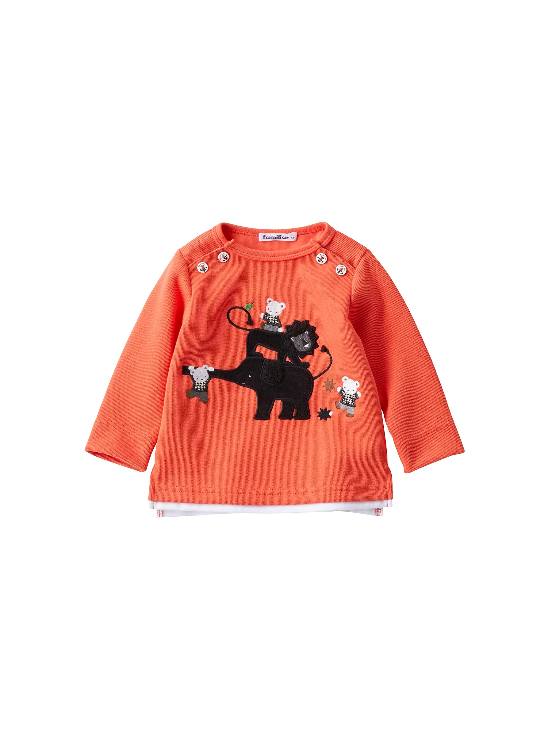 ファミリア カットソー 90 新品タグ付き 今夜23:30までのお値下げです