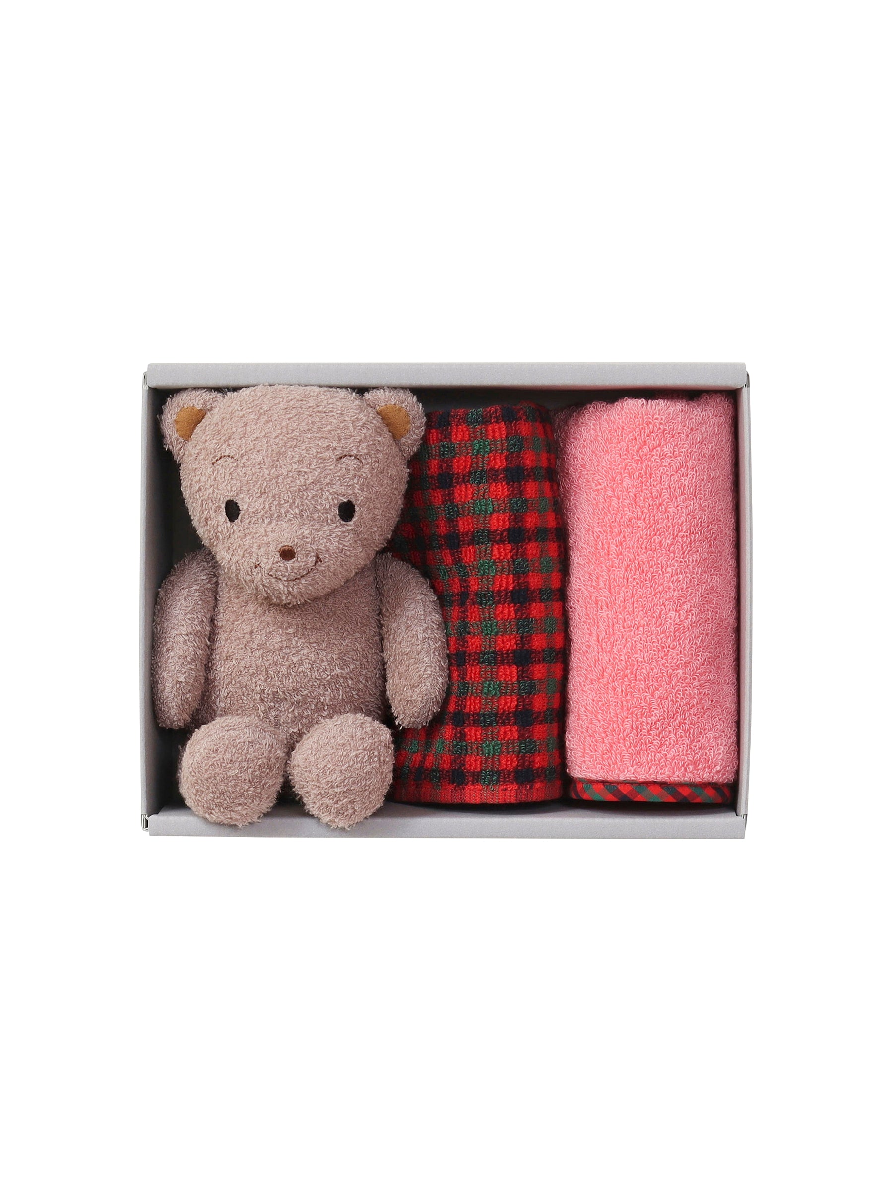 ギフトセット（タオルハンカチ2枚・ファミリアベアー）｜ファミリア