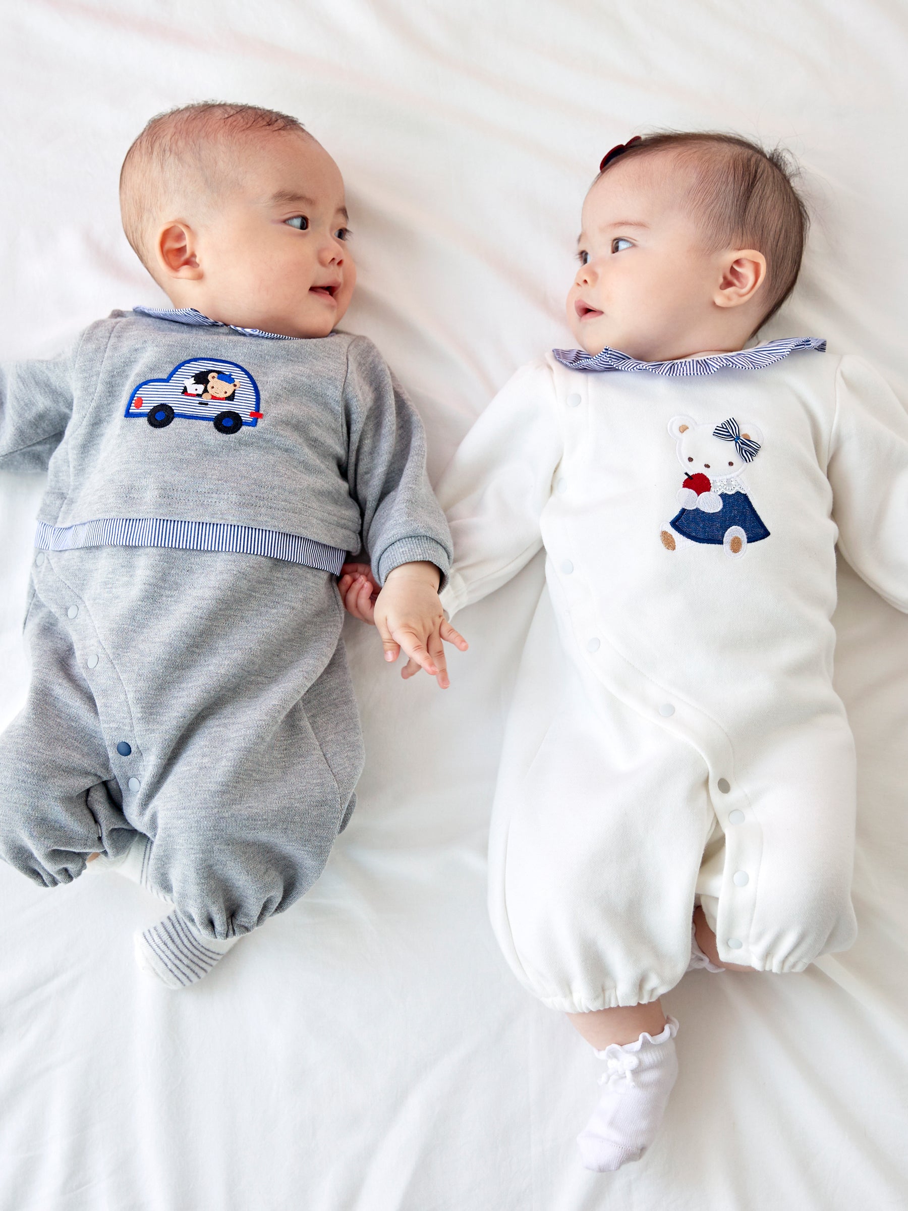 ファミリア ロンパース ボーダー ファミリア ボーダー ロンパース 80