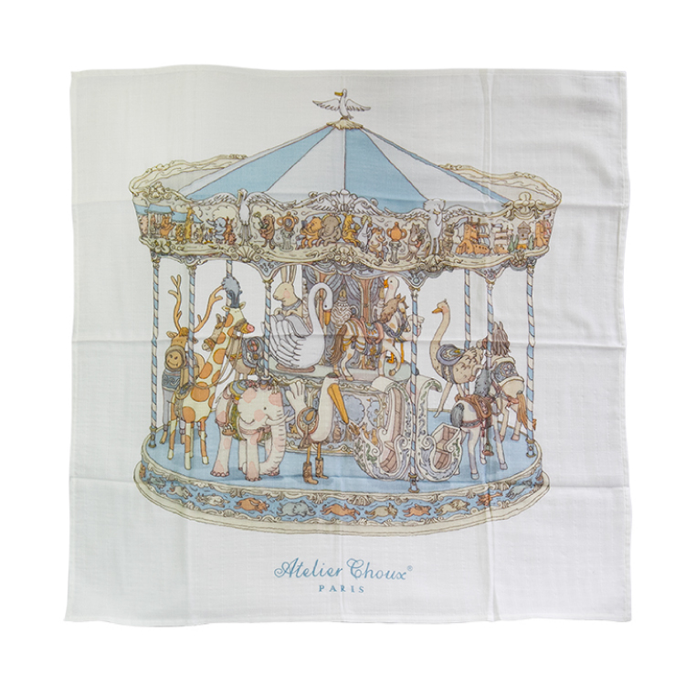 Atelier Choux】アトリエシュー ライトブランケット おくるみ カレ