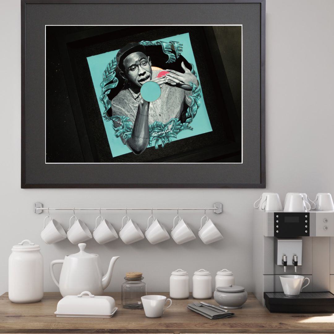 タイラー・ザ・クリエイターを描いたアートポスター「Tyler, The