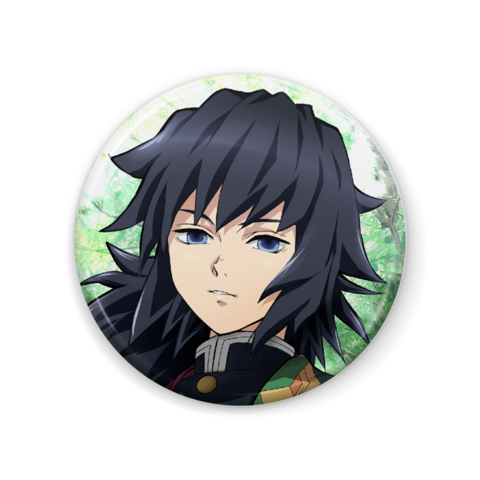 冨岡義勇 缶バッチ - とりん - BOOTH