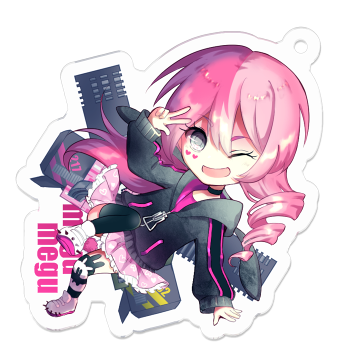 コンパス メグメグアクキー - mi*Balloon - BOOTH