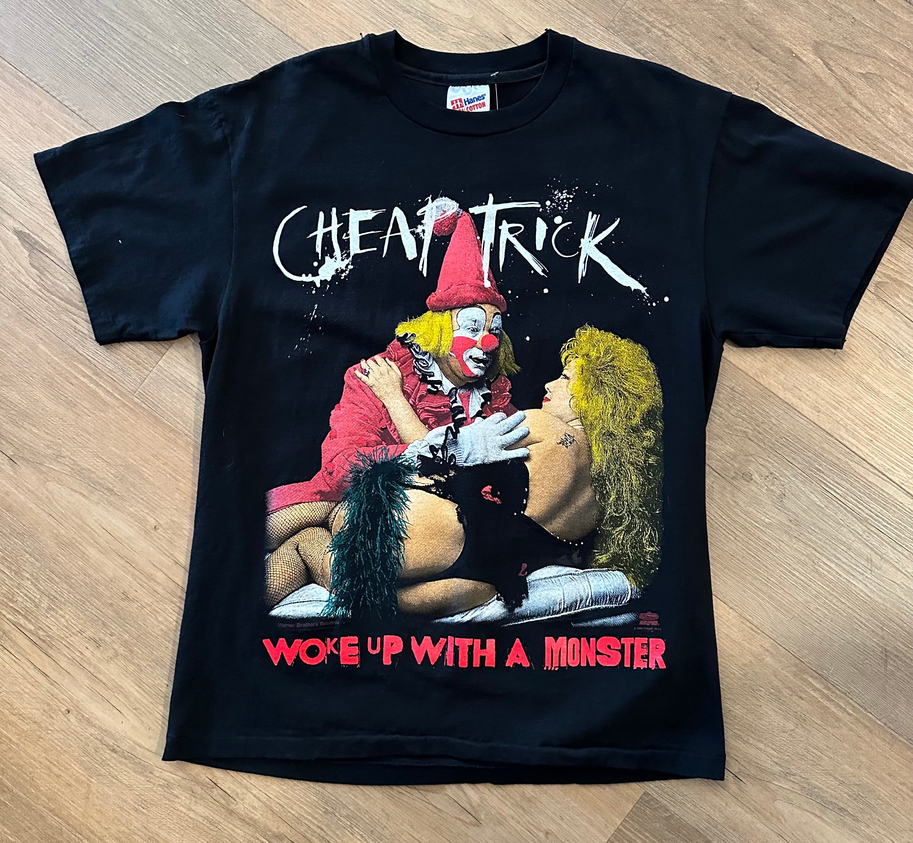 Cheap Trick monster 94 tee – Faded Gold Vintage