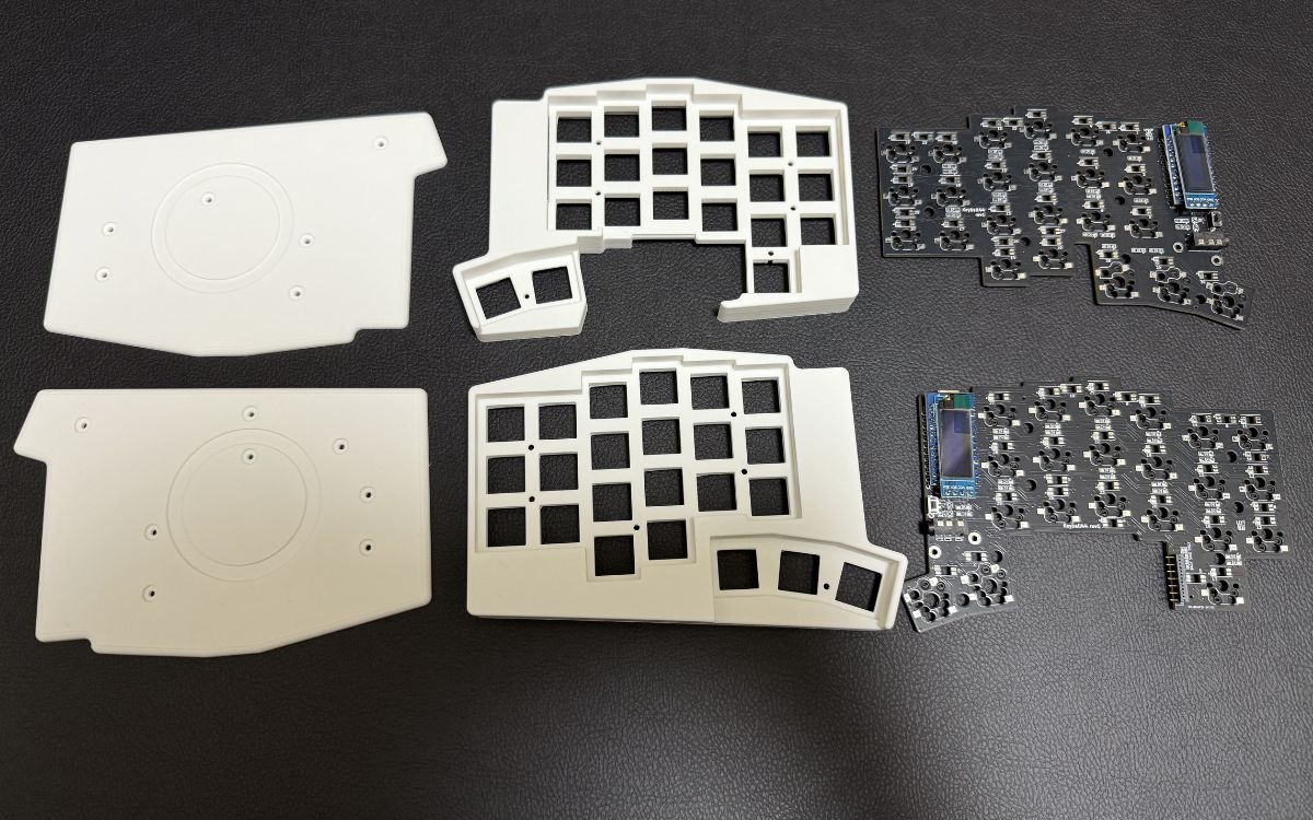 Keyball44 左右対称ケース ビルドガイド | FADOTECH