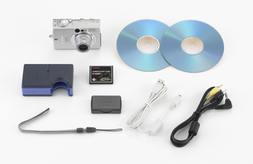 コンパクトデジタルカメラ】デジタルカメラIXY DIGITAL 500機種仕様