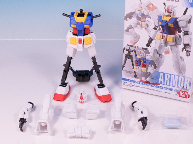 レビュー バンダイ食玩 機動戦士ガンダム Gフレーム03 RX-78-2
