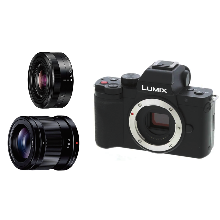 レンタル] パナソニック 標準レンズ+中望遠ポートレートレンズキット