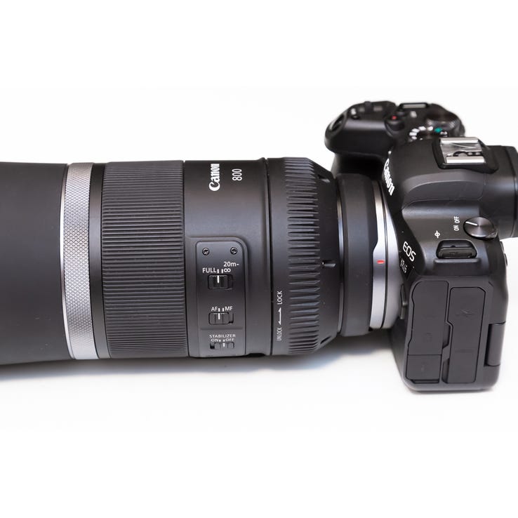 レンタル] CANON RF800mm F11 IS STM 単焦点レンズ - Rentio[レンティオ]
