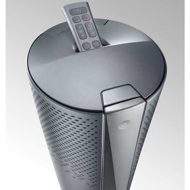 レンタル] デロンギ 空気清浄機能付き スリムファン HFX85W14C 夏冬