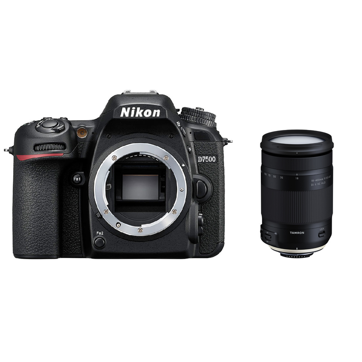 レンタル] ニコン D7500とタムロンの便利ズームレンズ(18-400mm)セット