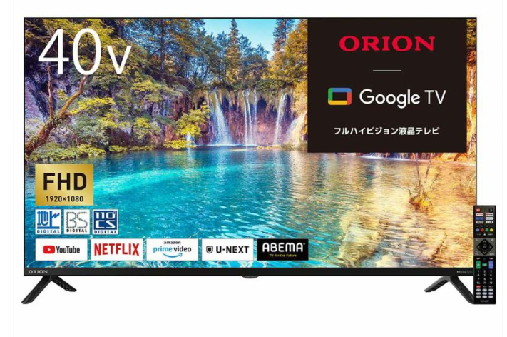 レンタル] ORION(オリオン) フルハイビジョンスマートテレビ OLS40WD10