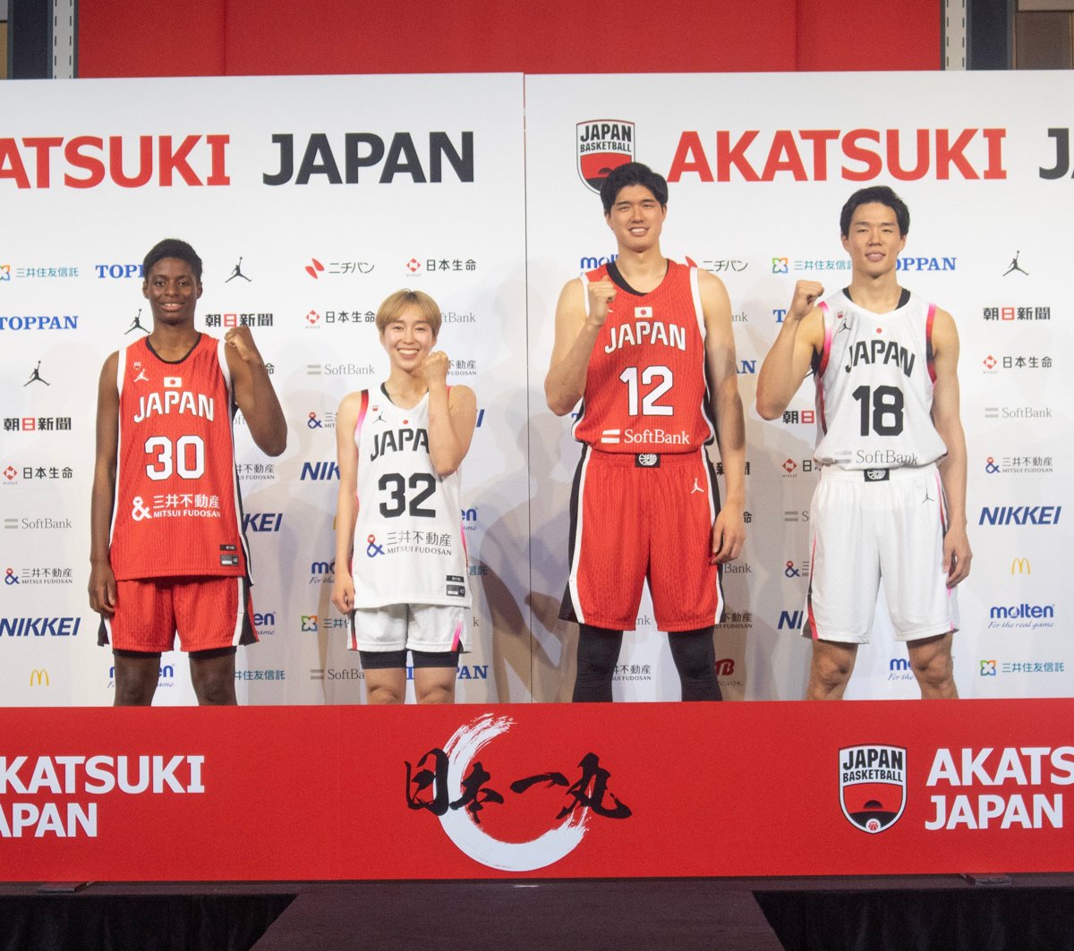 新しい時代の幕開け」 ジョーダン ブランドがバスケ日本代表の新