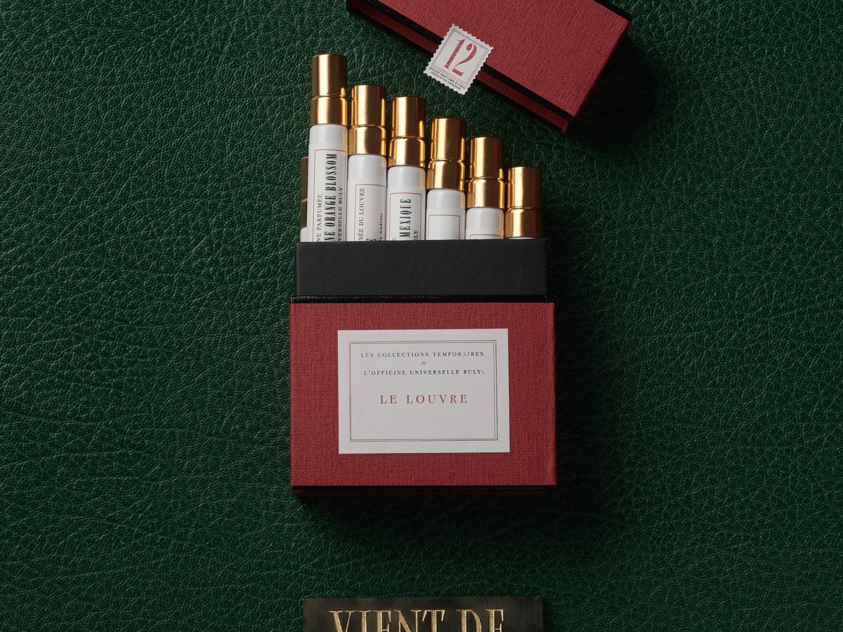 ビュリー」から水性香水のコフレが初登場、ルーヴル美術館コラボなど