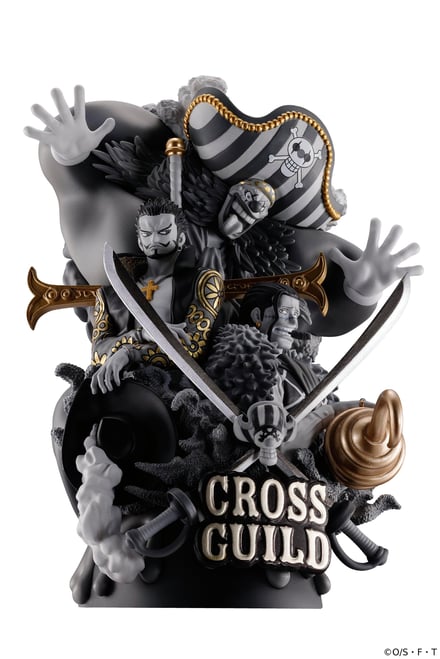 ワンピース × マスターマインド ジャパン 「クロスギルド」のモノクロ