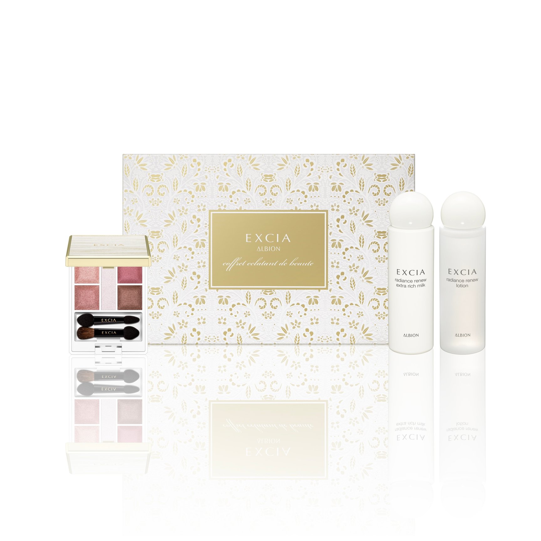 2024年クリスマスコフレ】アルビオン エクシア：目元と素肌に美しさの