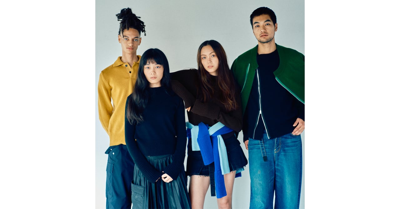 サカイ」が新作ニットコレクションを発売 ライダース風ダブルジップ