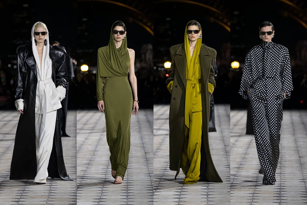 伝説的ダンサーの衣装を再考した「サンローラン」23年サマーコレクション