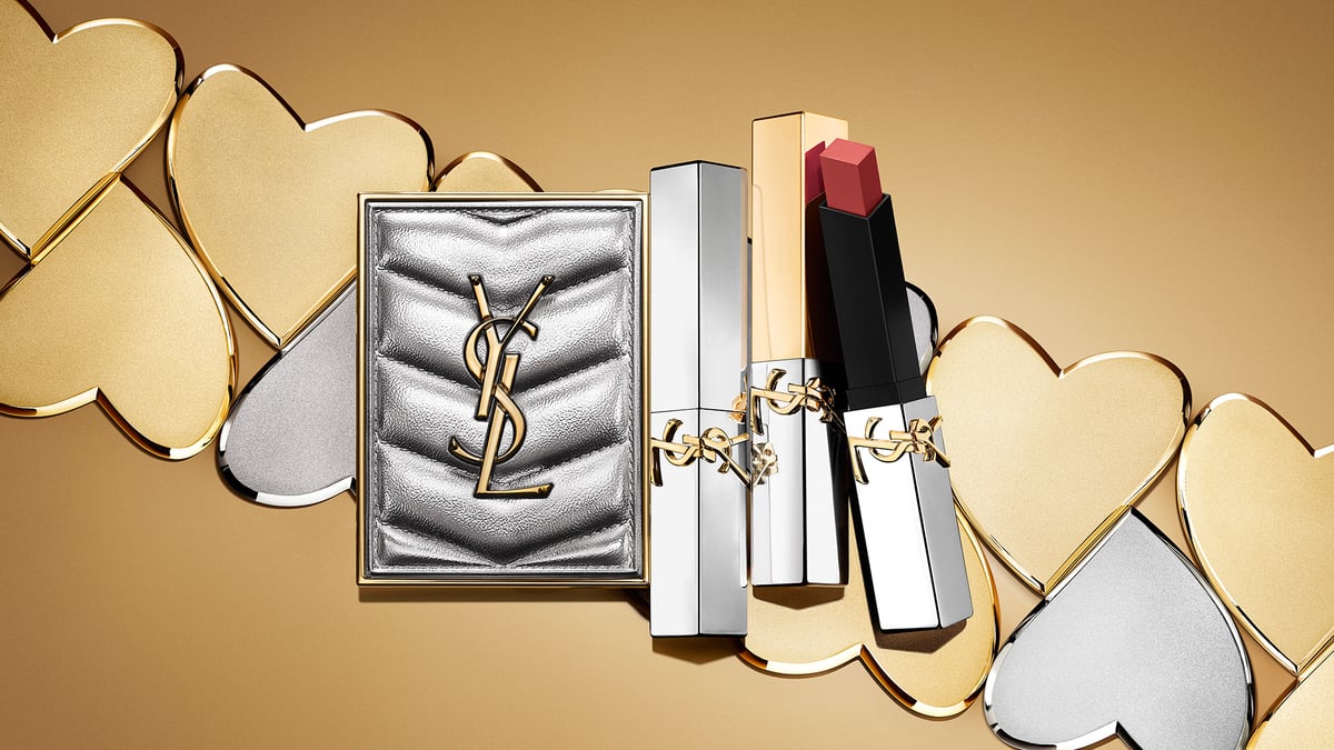 YSLの人気アイテムがメタリックなパッケージで登場 「クチュール ミニ