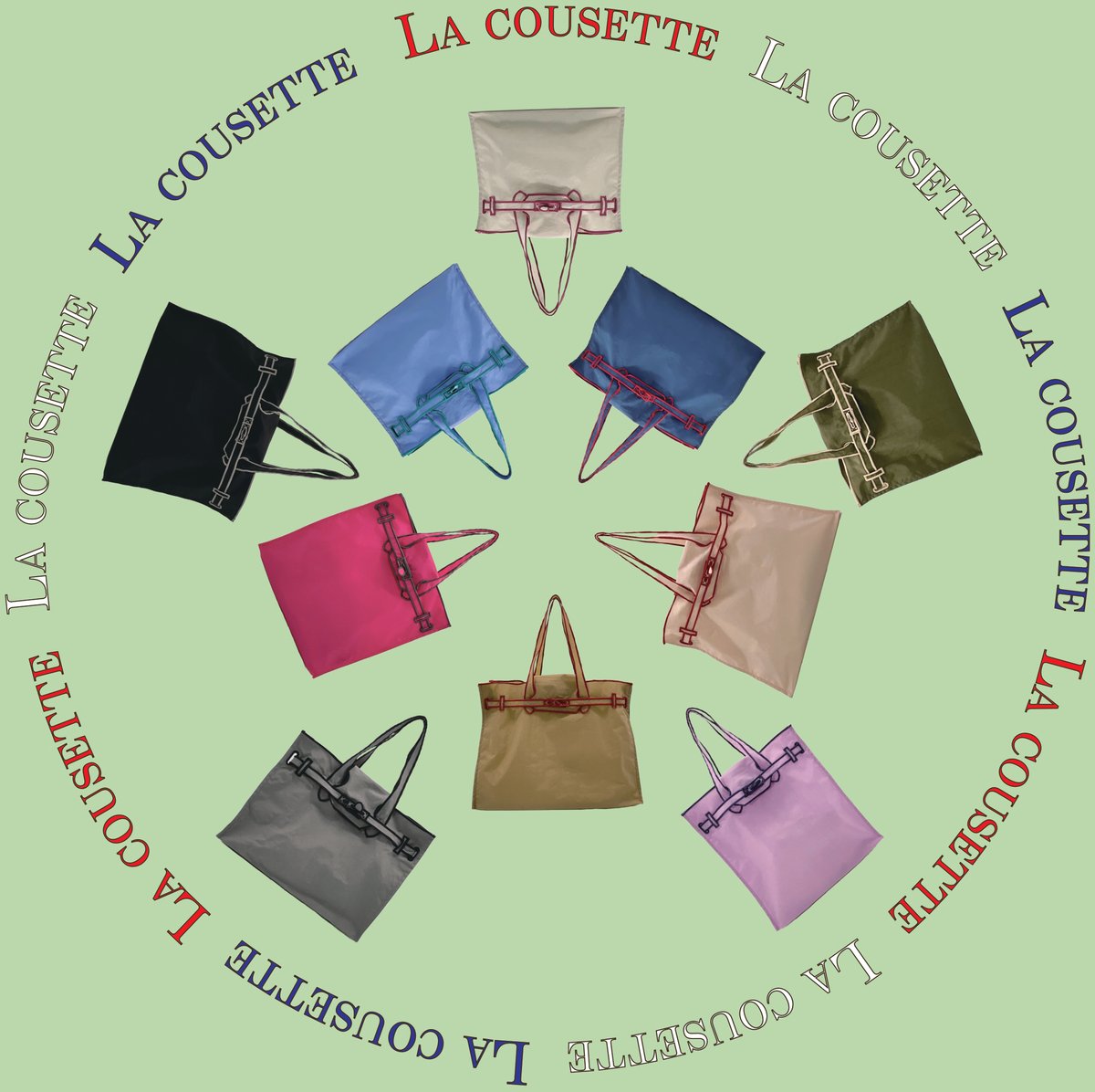 バッグブランド「ラクゼット」がデビュー、幅広いシーンに対応するエコ